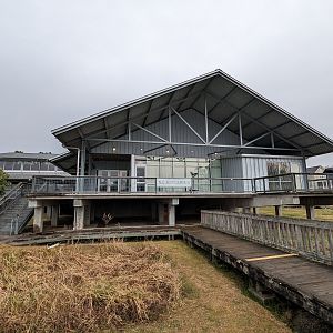 North Carolina Estuarium - rear of museum