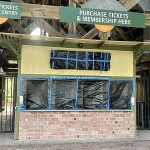 Closed up for a Hurricane