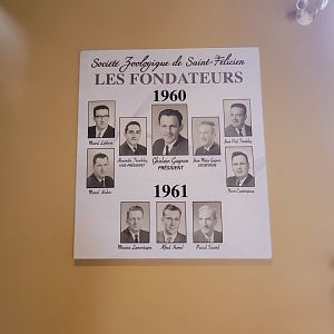 Zoo Sauvage 10/22 -  Visitor Centre, the zoo's founders