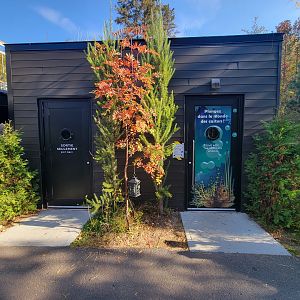 Zoo Sauvage 10/22 -  Laurentian Forest, beaver building