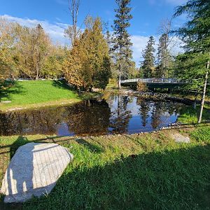 Zoo Sauvage 10/22 -  Laurentian Forest, beaver / striped skunk / snowshoe hare / woodchuck exhibit