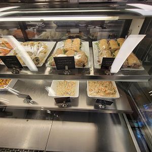 Zoo Sauvage 10/22 - Some of the food options in the restaurant