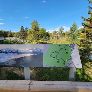 Zoo Sauvage 10/22 - Rocky Mountains, map