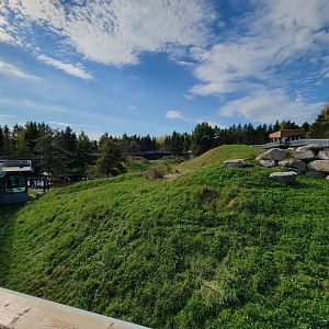 Zoo Sauvage 10/22 - Rocky Mountains, brown bear and bobcat exhibit