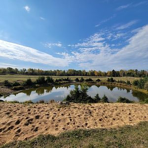 Zoo Sauvage 10/22 - Train, prairie dog pond