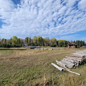 Zoo Sauvage 10/22 - Train, dam next to settlement #2