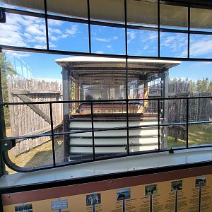 Zoo Sauvage 10/22 - Train, going into settlement #3