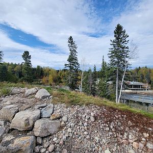 Zoo Sauvage 10/22 - Arctic Tundra, polar bear / arctic fox exhibit #1