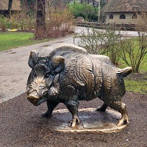 Wild Boar statue