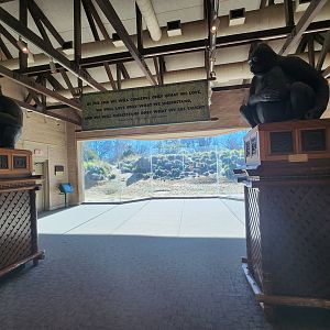 Riverbanks Zoo (2023) - Gorilla house