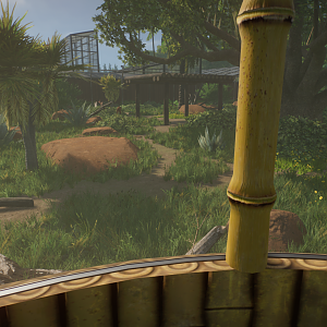 Planet Zoo - View Into Maned Wolf Habitat