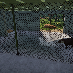 Planet Zoo - Baird's Tapir Off-Show Area