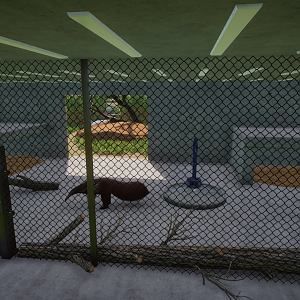 Planet Zoo - Giant Anteater Off-Show Area