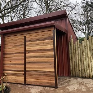 New painted dog house (outside)