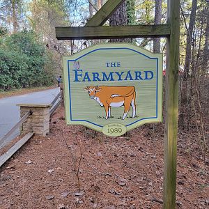 Museum of Life+Science - Farmyard sign