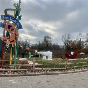 Zoo Art near Parking Lot