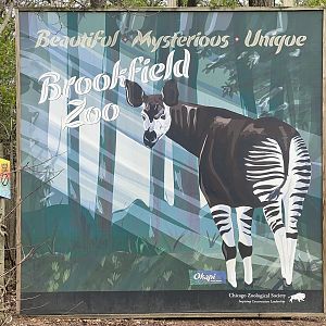Brookfield Zoo “Vintage” Sign