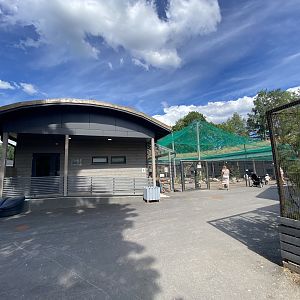 Heinolan lintuhoitola, enclosure for waterfowl