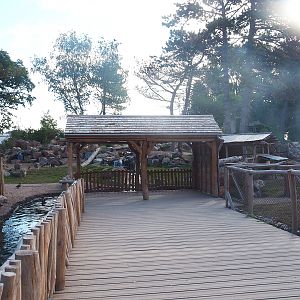 Argentine Cerrado exhibit viewing area, 2022-08-28