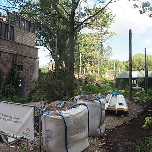 Construction site between the Argentina cerrado and the tropical hall, 2022-08-28