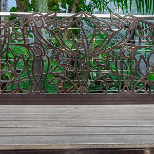 Hummingbird Habitat bench