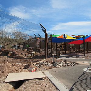 Predator Passage Construction, Spotted Hyena Exhibit - 3/7/23