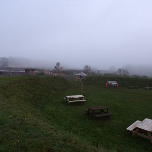 Birds of prey display area