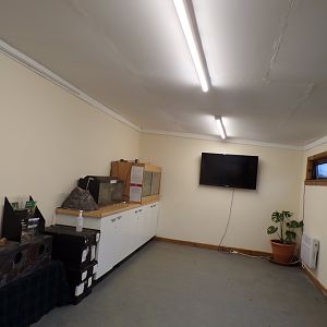 View inside education room