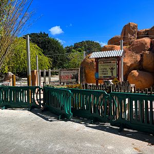 Indian Rhino Exhibit Under Construction