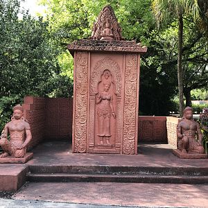 Sumatran Tiger Exhibit Temple
