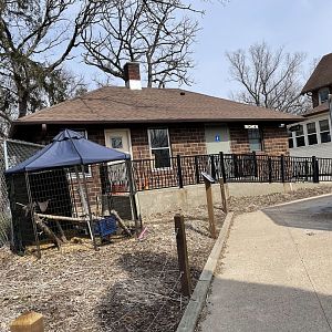 Bathrooms and Opossum Exhibit