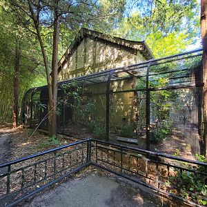 Bronx 7/22 - Pheasantry - Rotunda at end of row