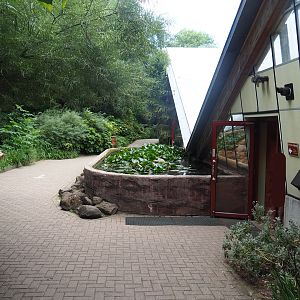 Walkway and Lorikeet Landing building, 2022-08-28