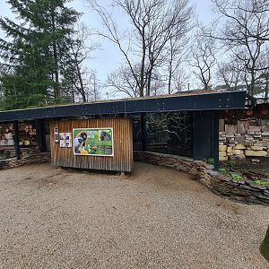 Indoor holding building for Callitrichids