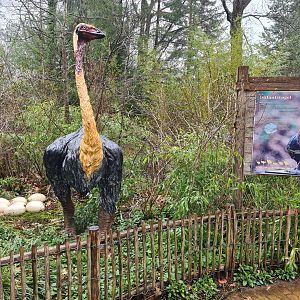 Madagascar area - Elephant bird statue
