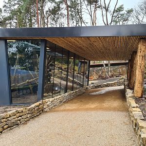 New walkthrough area - Indoor holding and viewing area