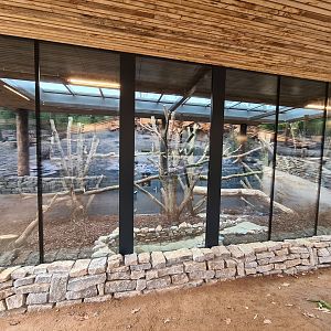 New walkthrough area - Indoor holding