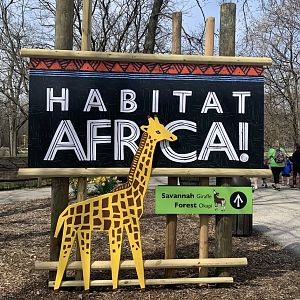 New Habitat Africa! sign