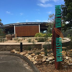 Spider Monkey exhibit turned cultural garden