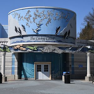 New entrance doors for The Living Coast building