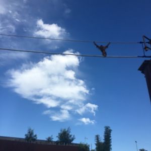 Aerial pathways in use