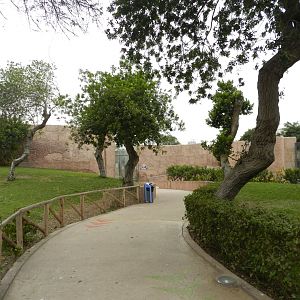 Entrance to the Felinario - Parque de Las Leyendas
