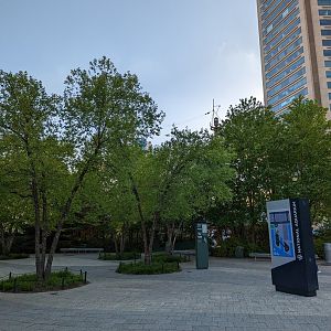Main Entrance and Waterfront Park