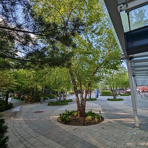 Main Entrance and Waterfront Park