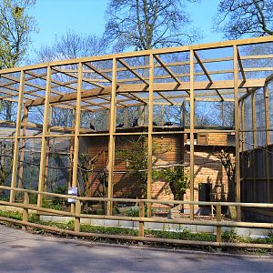 New large aviary.