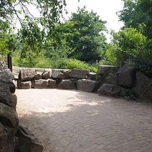 Meerkat exhibit viewing area, 2022-06-12