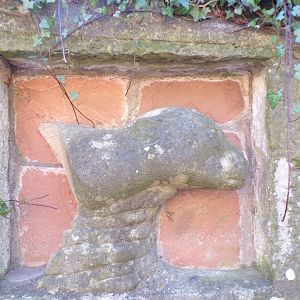 Lion sculpture opposite Former lion rock  11.3.23