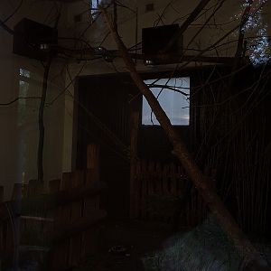 Bettong + brush-tail possum indoor enclosure (04/23)