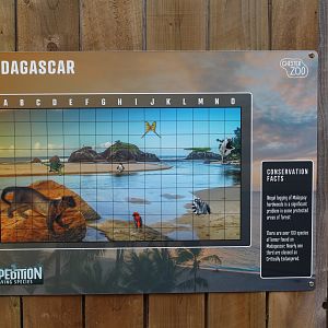 Signage Chester Zoo 6th May 2023