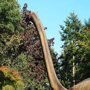 Dinosaur Weeks - Omeisaurus sculpture, 2022-10-09